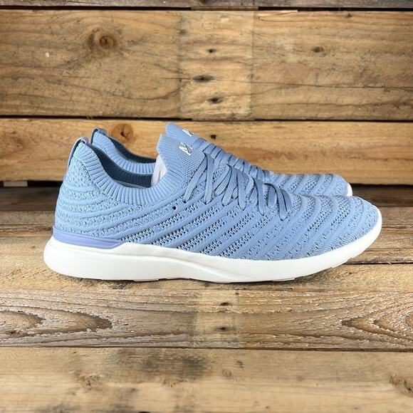 APL Men's Techloom Wave Sneakers - Forged Blue/Ivory - 9 - New in box - Picture 3 of 8